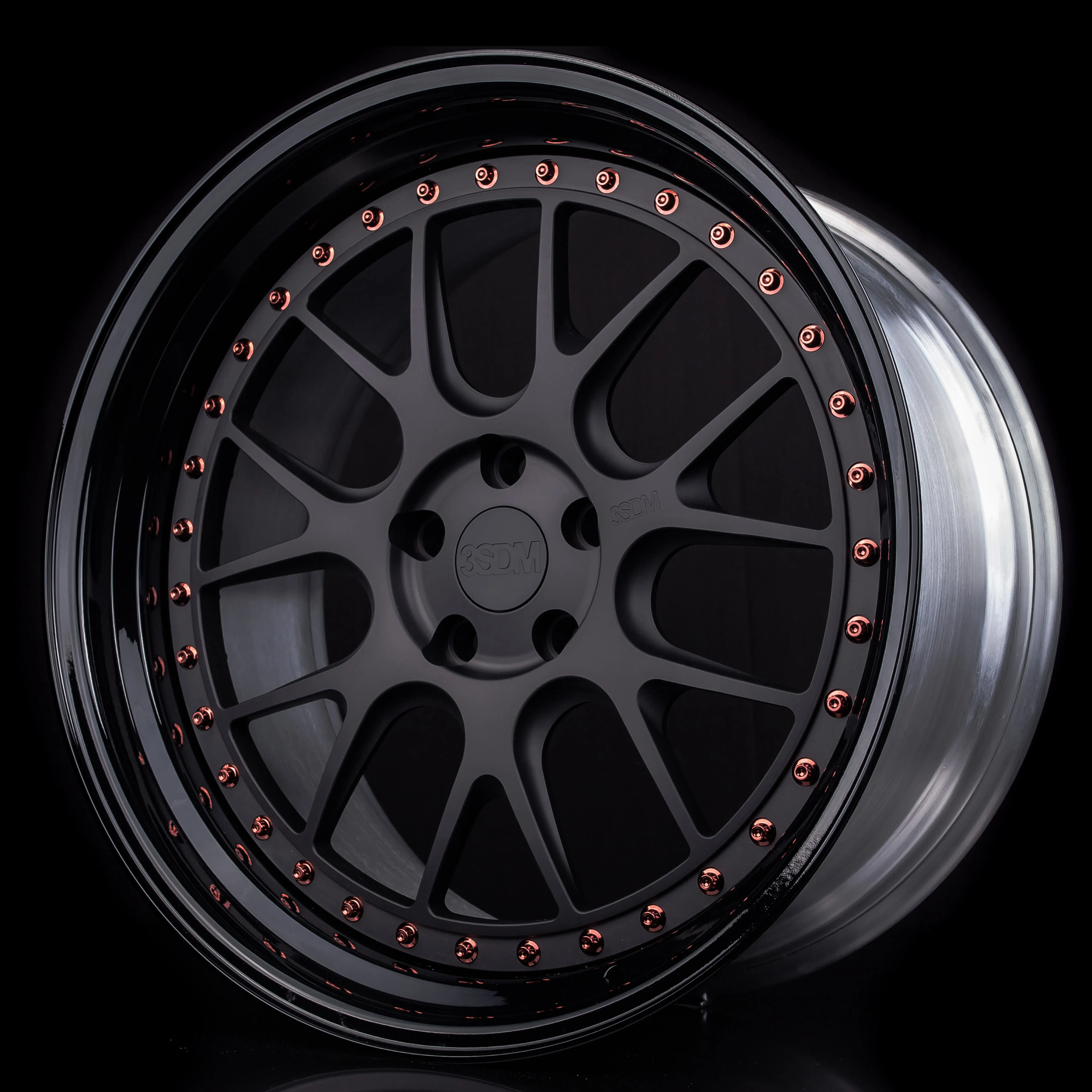 3SDM 3.01 FR Series 3-Piece Forged Wheel — gallery view 2