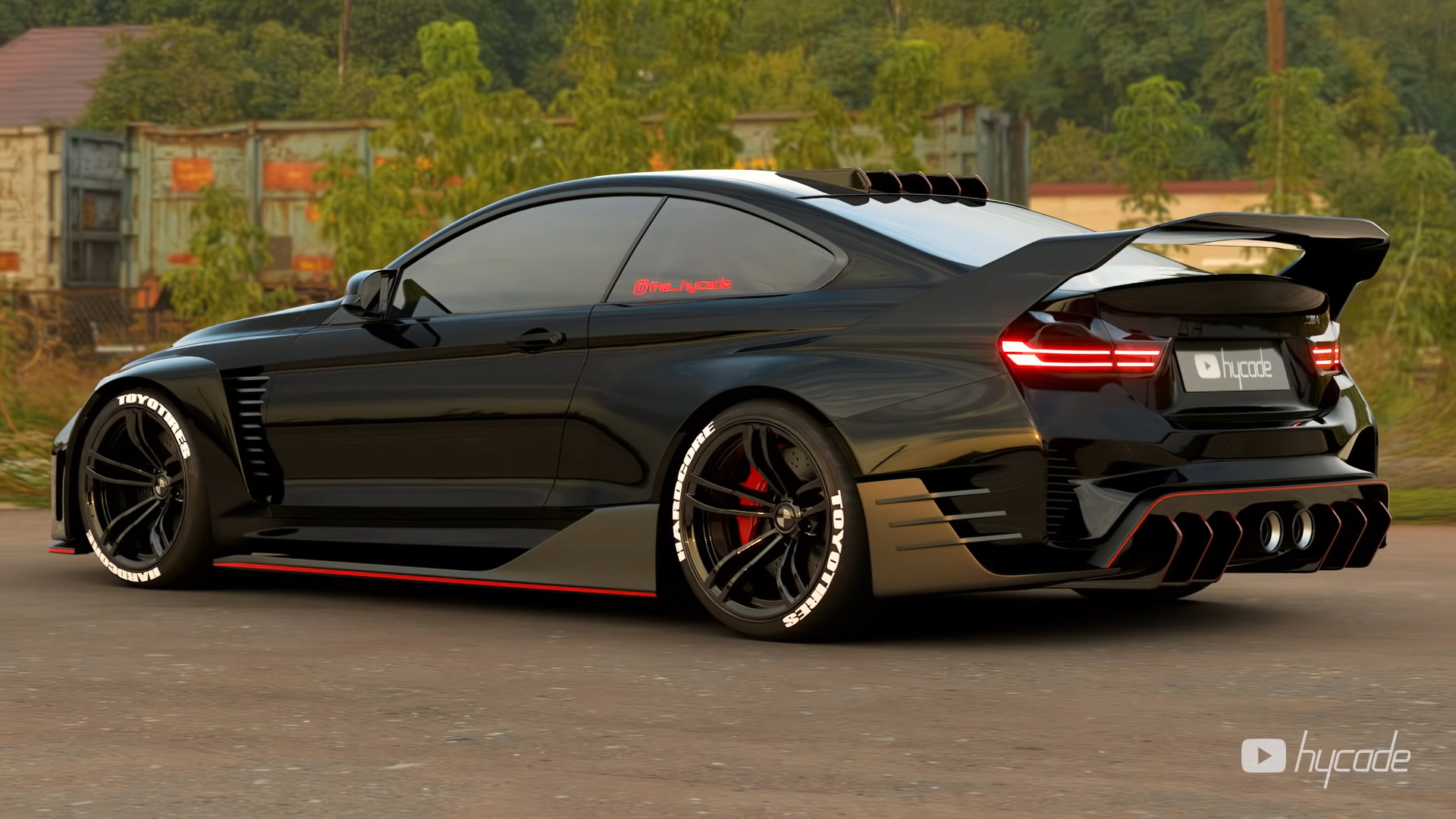 BMW M4 Evo Custom Wide Body Kit by Hycade