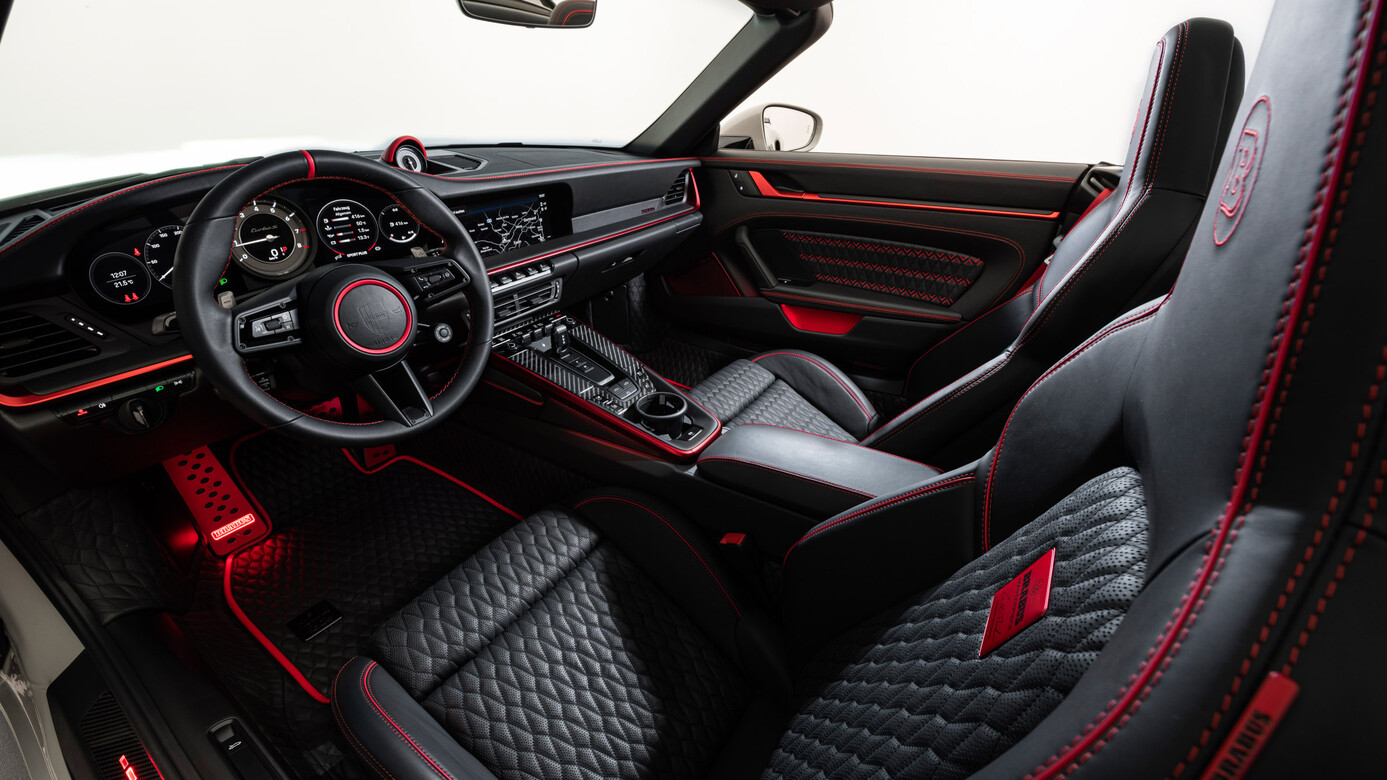 Leather interior Brabus for Porsche 911 Turbo
