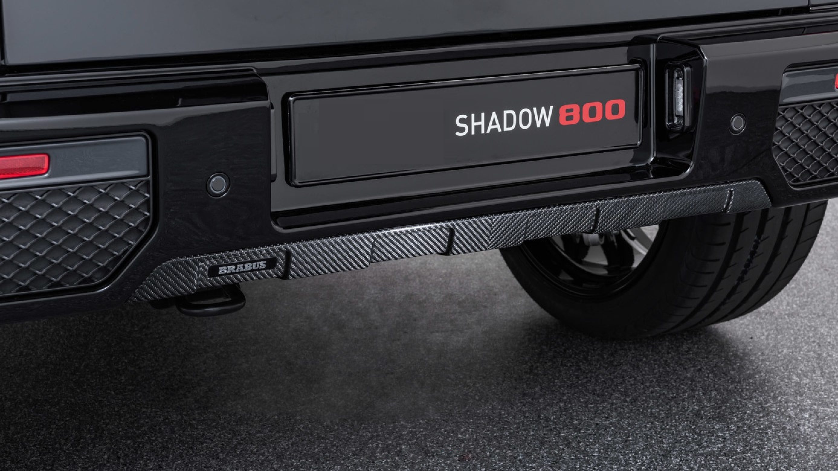 A set of front + rear bumper protection BS Style for Mercedes G-class W463A AMG G 63