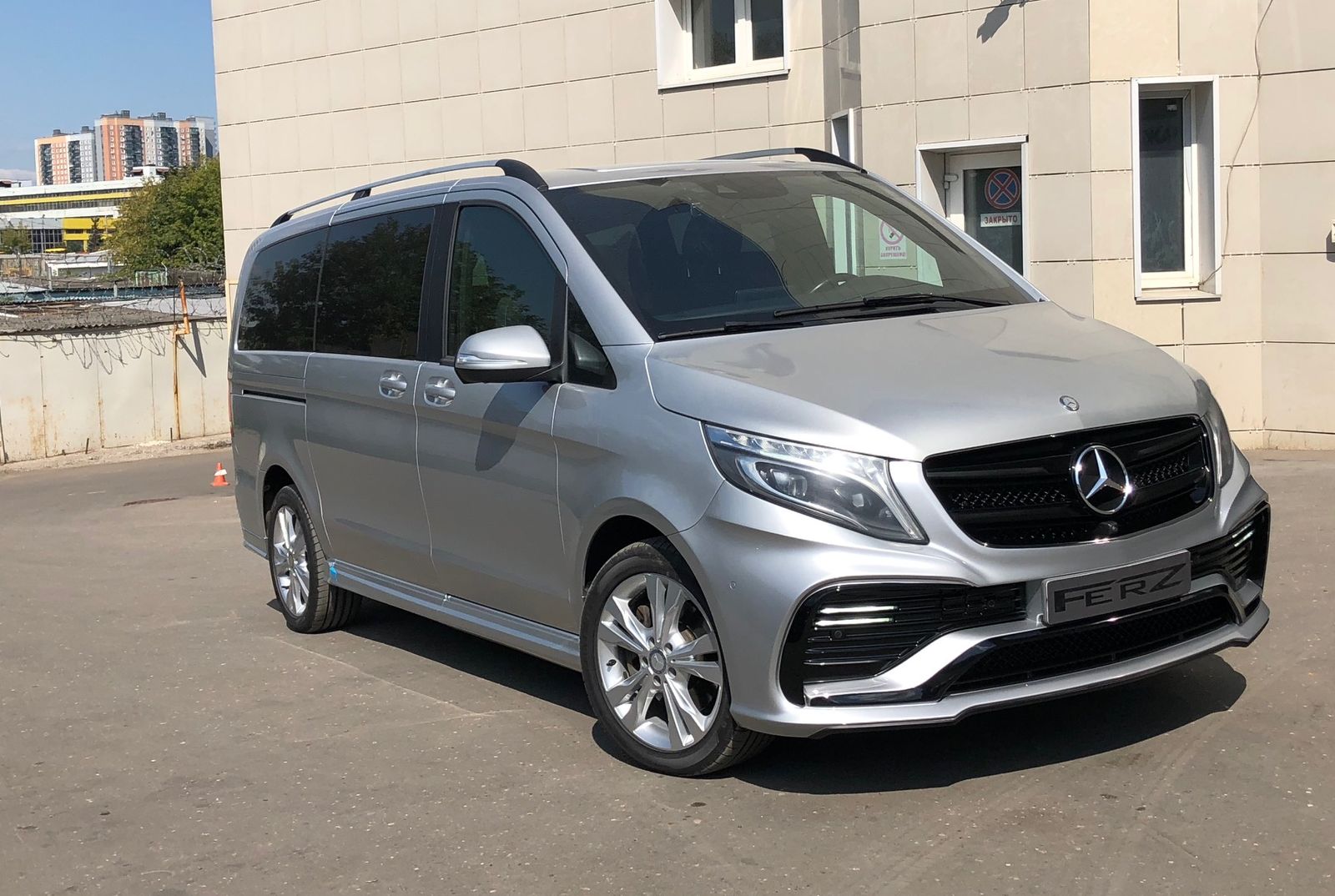 Check our price and buy Ferz Design Body kit for Mercedes Benz V-Class Jupiter!