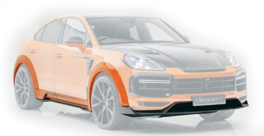 WideBody kit Mansory Carbon for Porsche Cayenne Coupe
