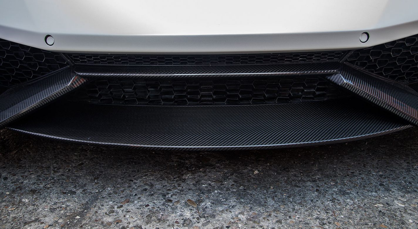 Front strut Novitec style Carbon for Lamborghini Huracán Spyder