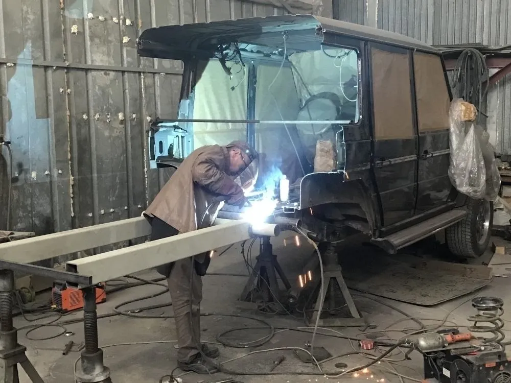 Mercedes-AMG G-class 63 to 6x6 Conversion kit