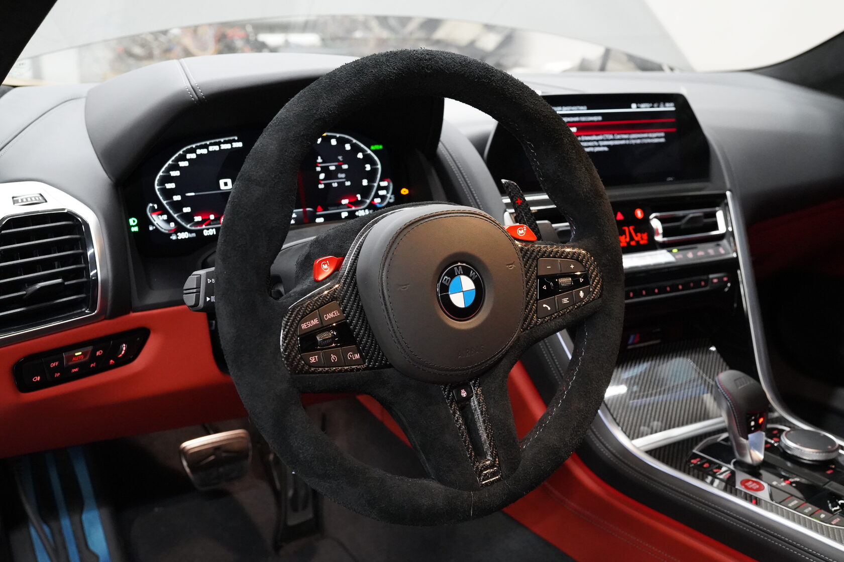 Steering wheel inserts Sport Tech Carbon for BMW M3 G80 Buy with ...