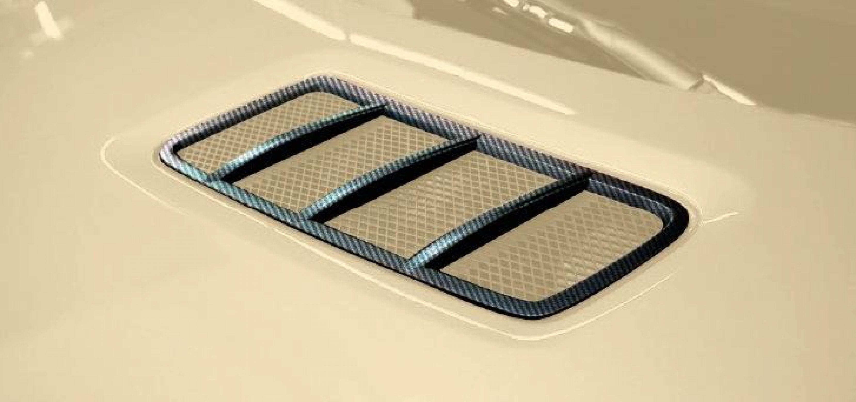 Hood vents Carbon for Mercedes GL-class X166