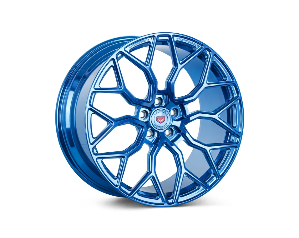Vossen S17 01 forged wheel — close-up spoke detail