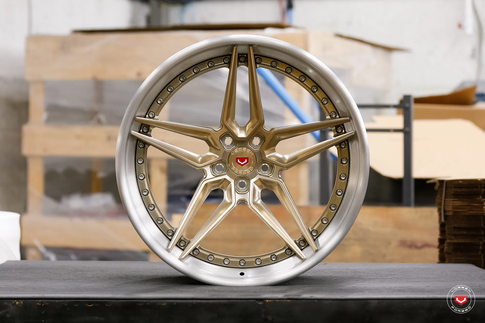 Vossen EVO 1 3 PIECE 3-piece forged wheel — side profile