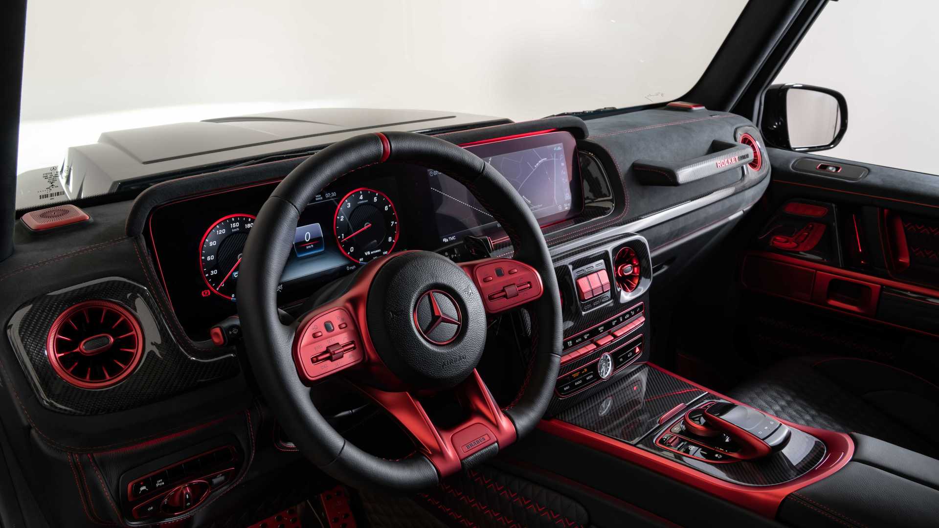 Full interior conversion Brabus Rocket for Mercedes G-class W463A AMG G 63